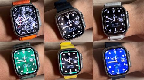 zifferblatt apple watch ultra rolex|rolex watch faces.